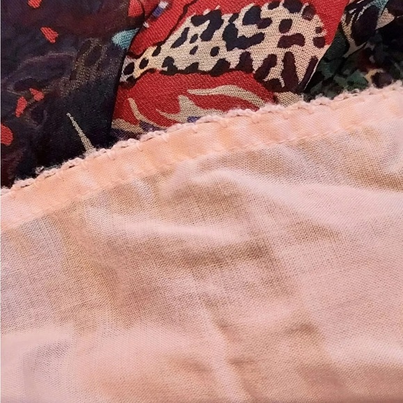 Anthropology Maeve Annabella Boho Floral maxi dress NWT size 14 - Picture 7 of 10